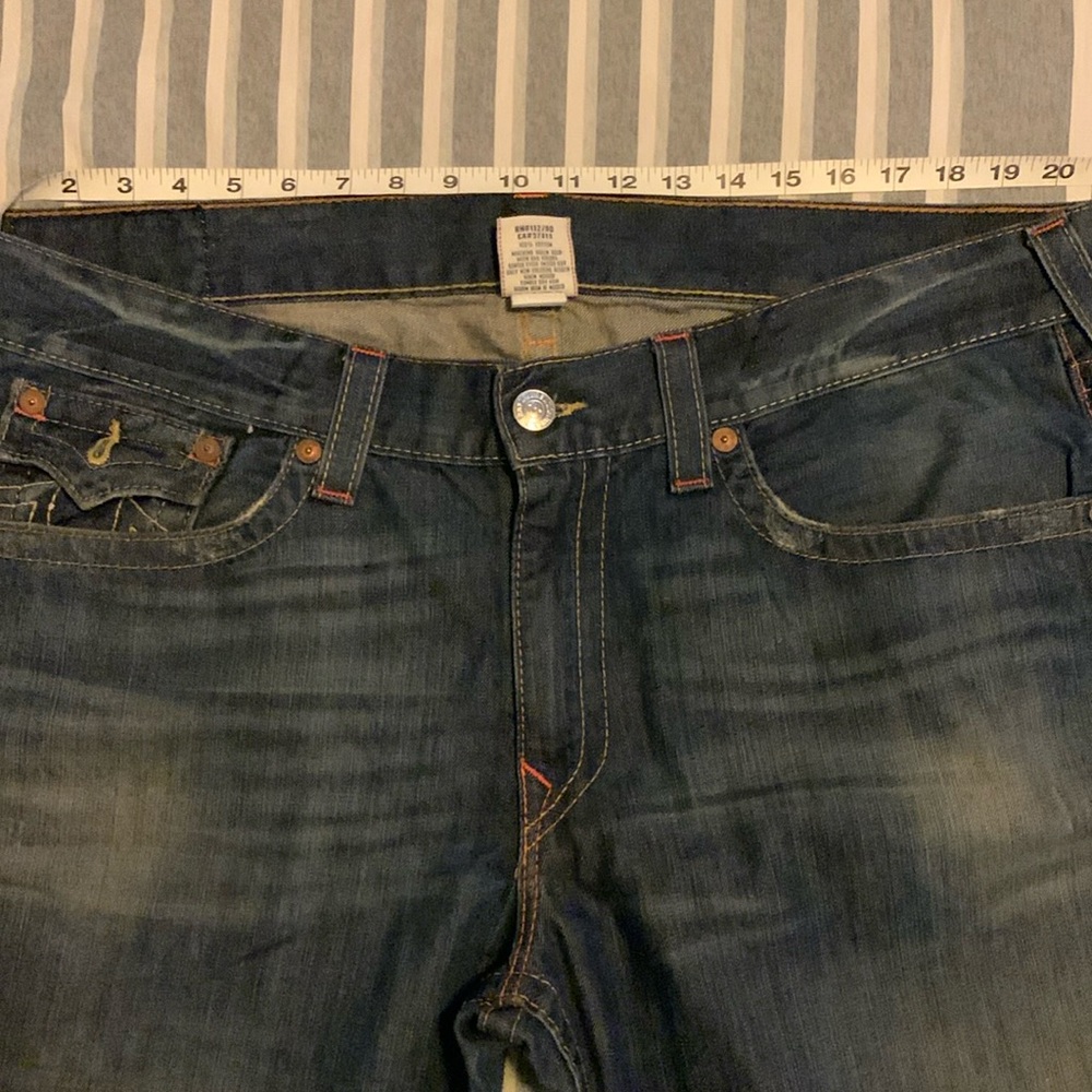 Men’s True Religion blue Boot Cut Jeans 40x31